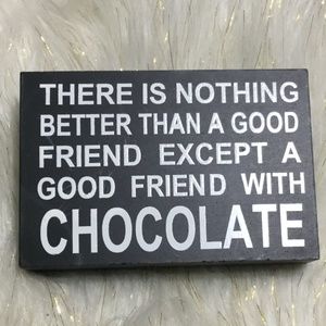 FRIEND Quote Wood Sign